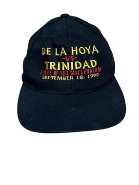 Vintage Cap De La Hoya Trinidad Boxing Fight 1999